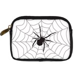 Spider Web Digital Camera Leather Case Front