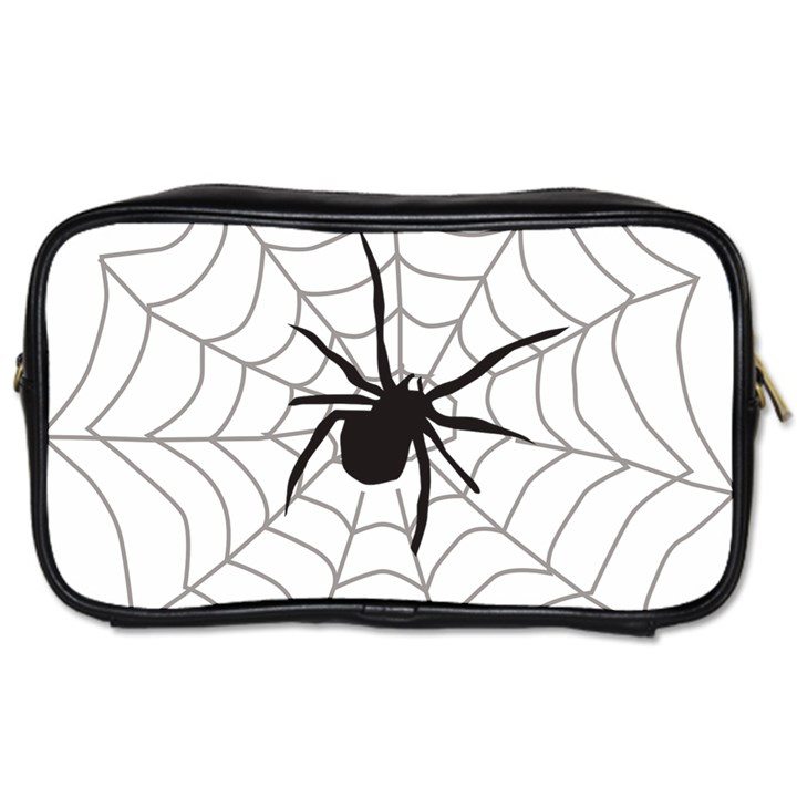 Spider Web Toiletries Bag (Two Sides)