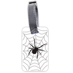 Spider Web Luggage Tag (two Sides)