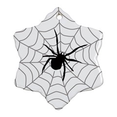 Spider Web Snowflake Ornament (two Sides)