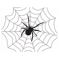 Spider Web Two Sides Premium Plush Fleece Blanket (teen Size)