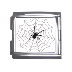 Spider Web Mega Link Italian Charm (18mm)