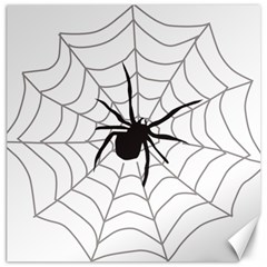 Spider Web Canvas 20  X 20  by Azkajaya