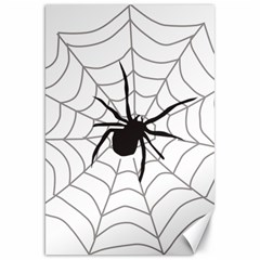 Spider Web Canvas 20  X 30  by Azkajaya