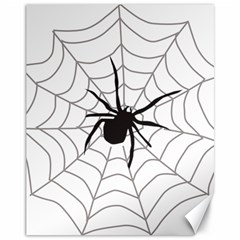 Spider Web Canvas 11  X 14 