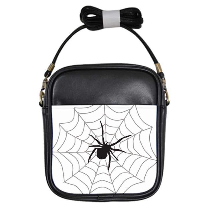 Spider Web Girls Sling Bag