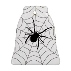 Spider Web Bell Ornament (two Sides)