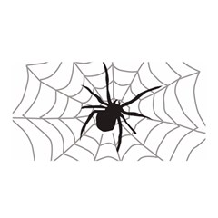 Spider Web Satin Wrap 35  X 70  by Azkajaya