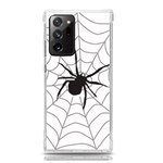 Spider Web Samsung Galaxy Note 20 Ultra TPU UV Case Front