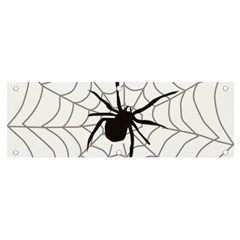 Spider Web Banner And Sign 6  X 2 