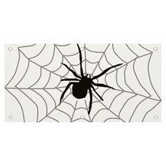 Spider Web Banner And Sign 6  X 3 