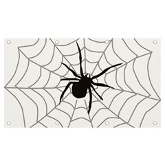 Spider Web Banner And Sign 7  X 4 