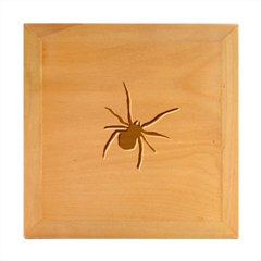 Spider Web Wood Photo Frame Cube by Azkajaya