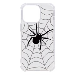 Spider Web Iphone 13 Pro Tpu Uv Print Case by Azkajaya