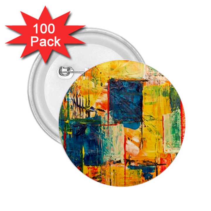 Wall Art 2.25  Buttons (100 pack) 