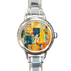 Wall Art Round Italian Charm Watch