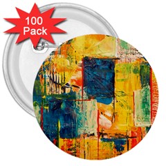 Wall Art 3  Buttons (100 Pack) 