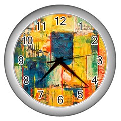 Wall Art Wall Clock (silver)