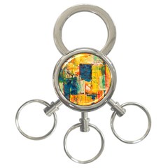 Wall Art 3-ring Key Chain by Azkajaya