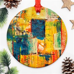 Wall Art Round Ornament (two Sides)