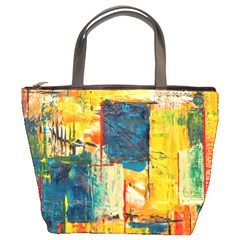 Wall Art Bucket Bag by Azkajaya