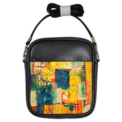 Wall Art Girls Sling Bag