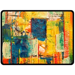 Wall Art Two Sides Fleece Blanket (large) by Azkajaya