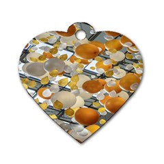 Ballon Classroom Dog Tag Heart (two Sides)