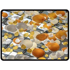 Ballon Classroom Fleece Blanket (large) by Azkajaya