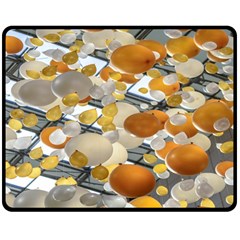 Ballon Classroom Two Sides Fleece Blanket (medium) by Azkajaya