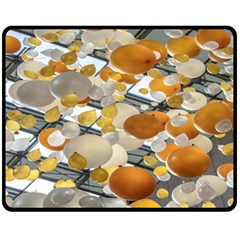 Ballon Classroom Fleece Blanket (medium) by Azkajaya