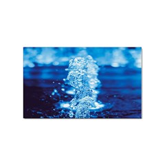 Water Blue Wallpaper Sticker (rectangular) by Azkajaya