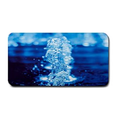 Water Blue Wallpaper Medium Bar Mat by Azkajaya