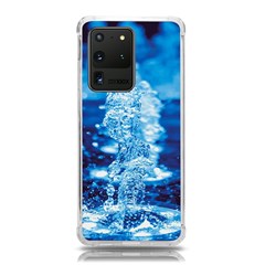 Water Blue Wallpaper Samsung Galaxy S20 Ultra 6 9 Inch Tpu Uv Case by Azkajaya