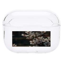 White Flower Hard Pc Airpods Pro Case