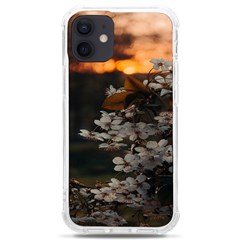 White Flower Iphone 12 Mini Tpu Uv Print Case	 by Azkajaya