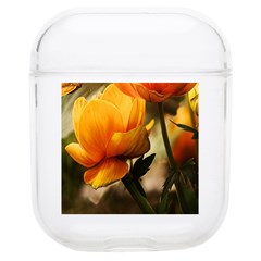 Yellow Butterfly Flower Soft Tpu Airpods 1/2 Case by Azkajaya