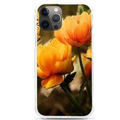 Yellow Butterfly Flower Iphone 12 Pro Max Tpu Uv Print Case by Azkajaya