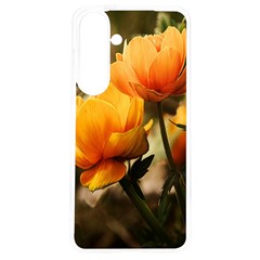 Yellow Butterfly Flower Samsung Galaxy S24 6 2 Inch Tpu Uv Case