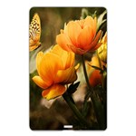 Yellow Butterfly Flower Name Card Style USB Flash Drive Back