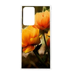 Yellow Butterfly Flower Samsung Galaxy Note 20 Ultra Tpu Uv Case by Azkajaya