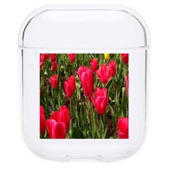 Yellow Pink Red Flowers Hard Pc Airpods 1/2 Case