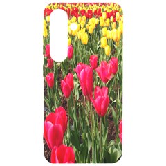 Yellow Pink Red Flowers Samsung Galaxy S24 6 2 Inch Black Tpu Uv Case by Azkajaya