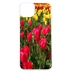 Yellow Pink Red Flowers Iphone 15 Pro Tpu Uv Print Case by Azkajaya