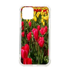 Yellow Pink Red Flowers Iphone 11 Pro 5 8 Inch Tpu Uv Print Case by Azkajaya