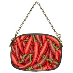 Seamless-chili-pepper-pattern Chain Purse (two Sides) by Ket1n9