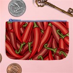 Seamless-chili-pepper-pattern Large Coin Purse Front