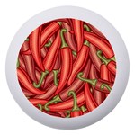 Seamless-chili-pepper-pattern Dento Box with Mirror Front