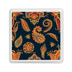 Bright-seamless-pattern-with-paisley-mehndi-elements-hand-drawn-wallpaper-with-floral-traditional-in Memory Card Reader (square) by Ket1n9