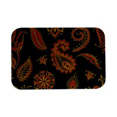 Bright-seamless-pattern-with-paisley-mehndi-elements-hand-drawn-wallpaper-with-floral-traditional-in Open Lid Metal Box (silver)   by Ket1n9